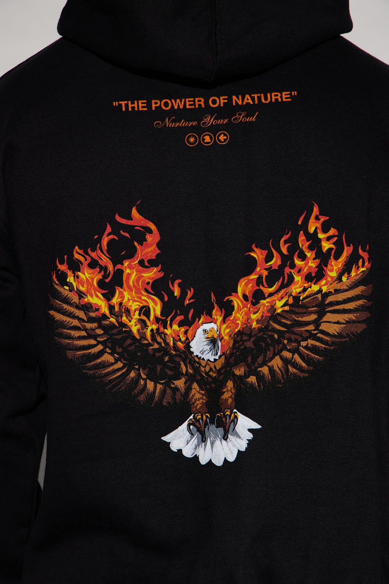 The Power Of Nature Hoodie - Black sold by Fashion Nova product image thumbnail 5