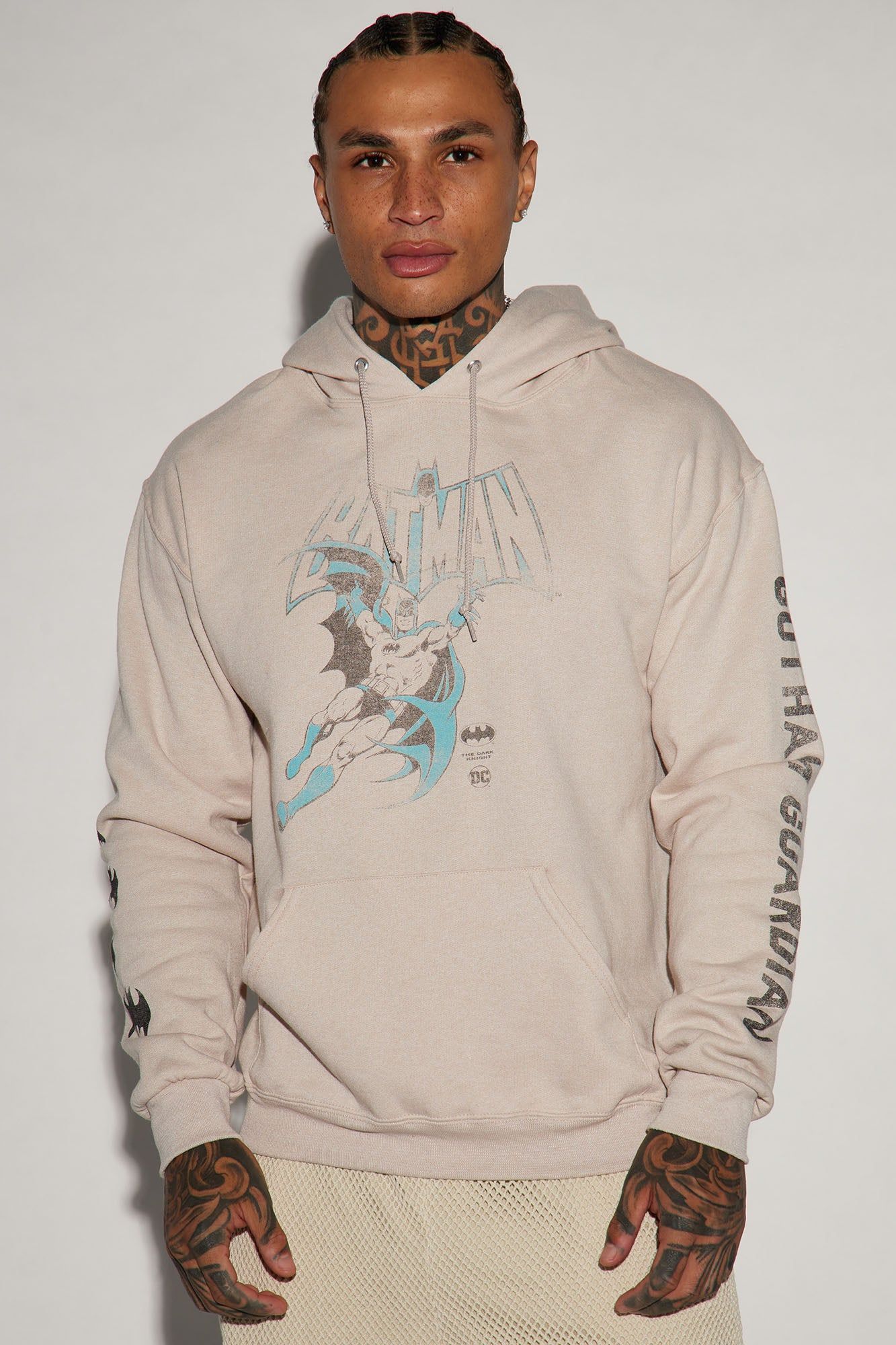 Vintage Batman Hoodie - Off White sold by Fashion Nova