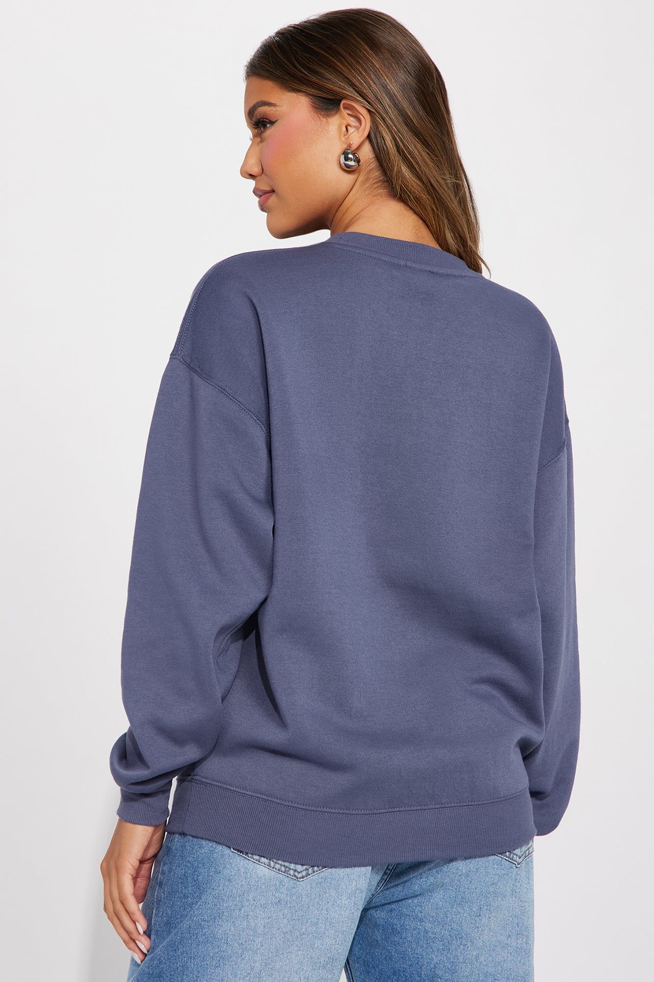 California Vintage Crew Neck Sweatshirt - Denim sold by Fashion Nova product image thumbnail 3