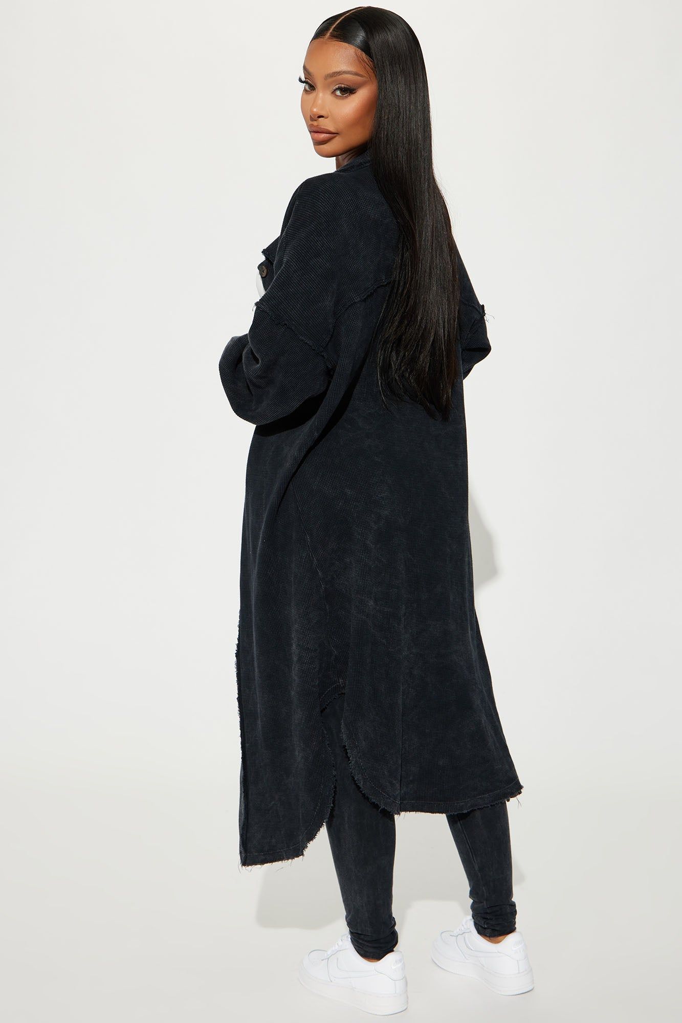 Cece Washed Legging Set - Black sold by Fashion Nova product image thumbnail 3