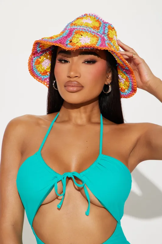 70s Chic Bucket Hat - Multi Color sold by Fashion Nova