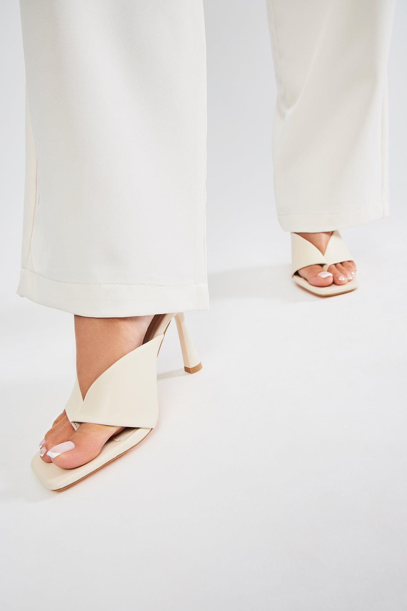Liah Mules - Ivory sold by Fashion Nova product image thumbnail 4
