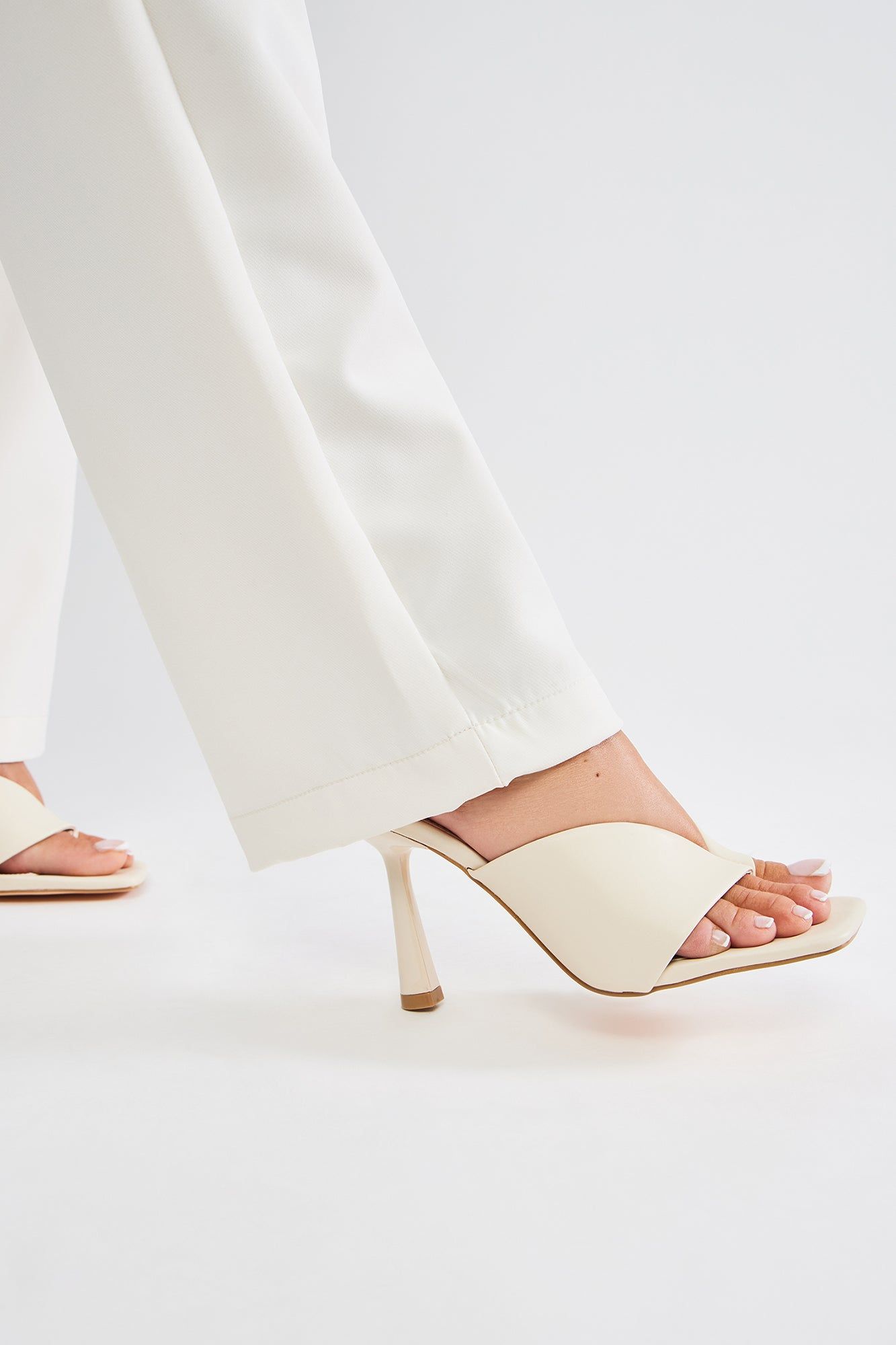 Liah Mules - Ivory sold by Fashion Nova product image thumbnail 2