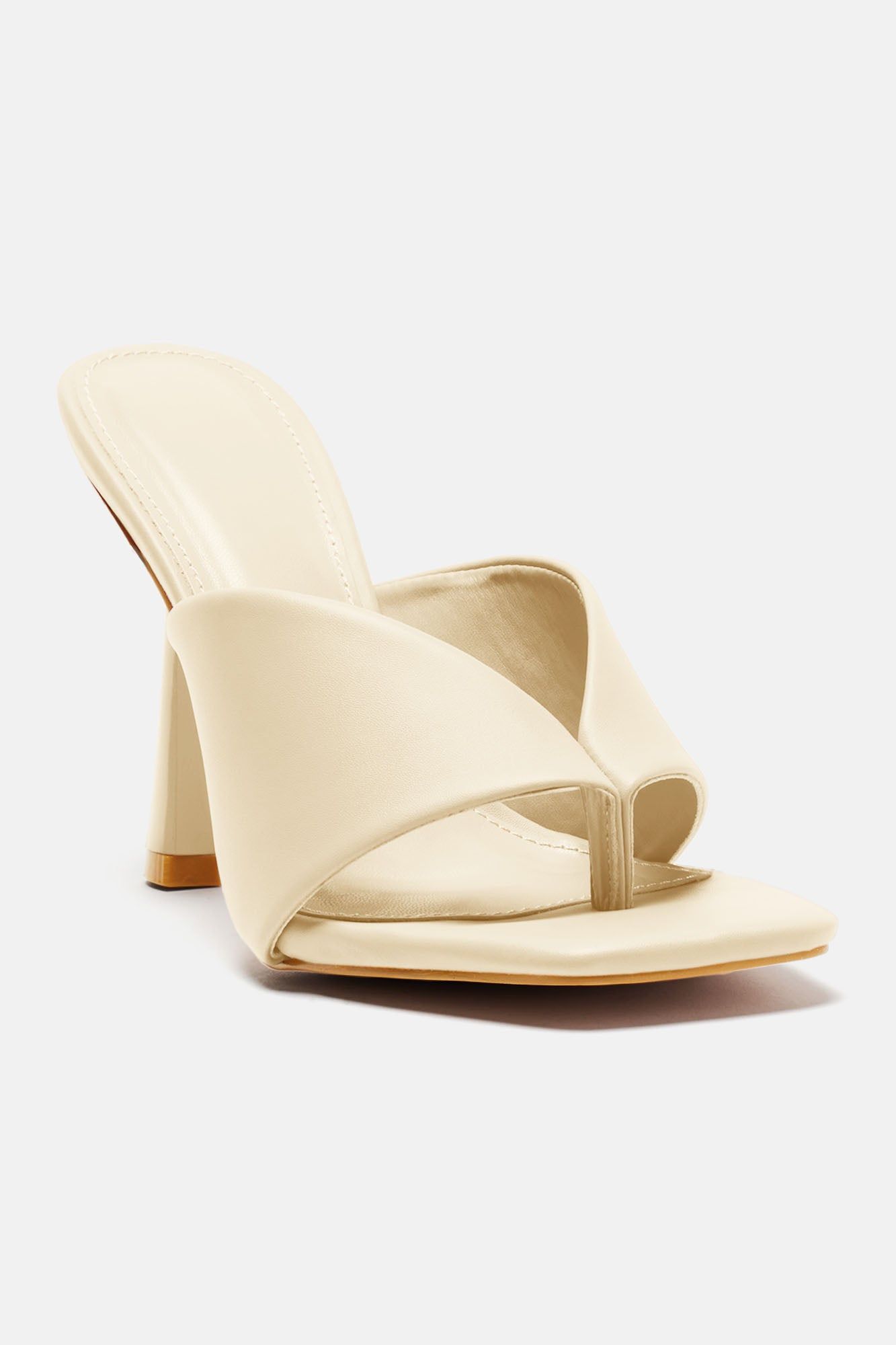 Liah Mules - Ivory sold by Fashion Nova