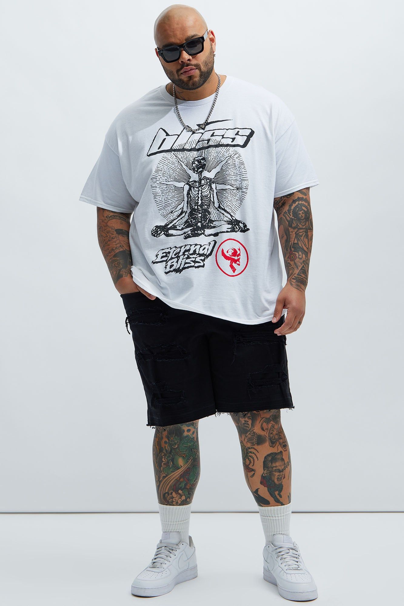 Eternal Bliss Achieved Short Sleeve Tee - White sold by Fashion Nova product image thumbnail 5