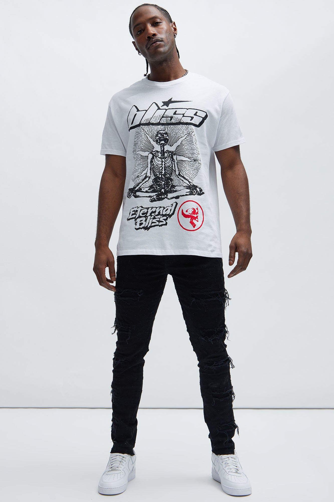 Eternal Bliss Achieved Short Sleeve Tee - White sold by Fashion Nova product image thumbnail 2