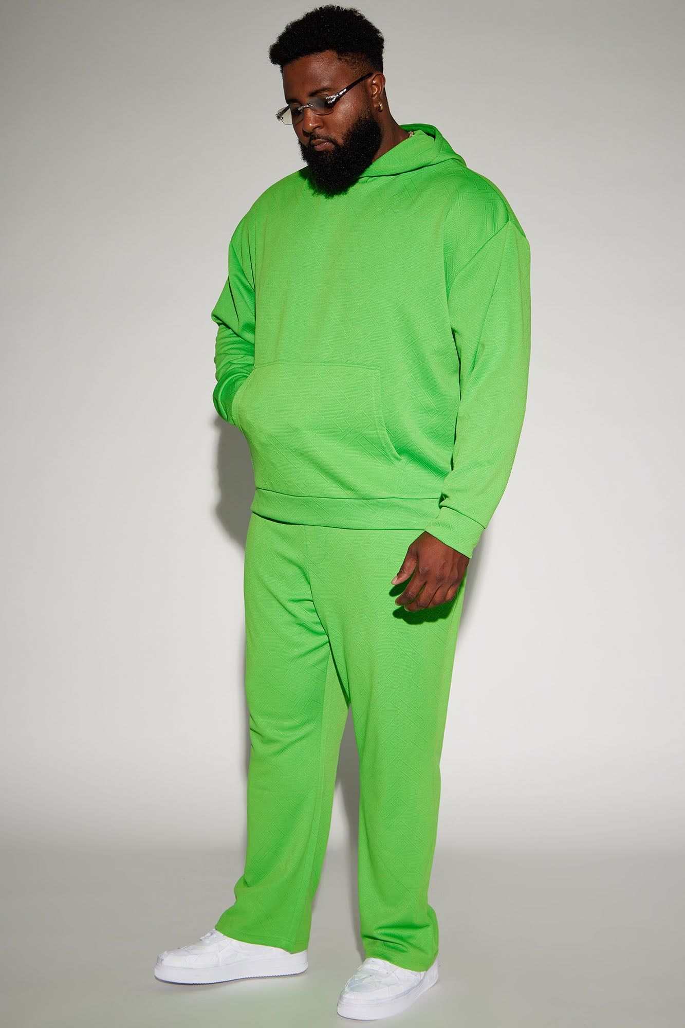 Textured Lines Hoodie - Green sold by Fashion Nova product image thumbnail 6