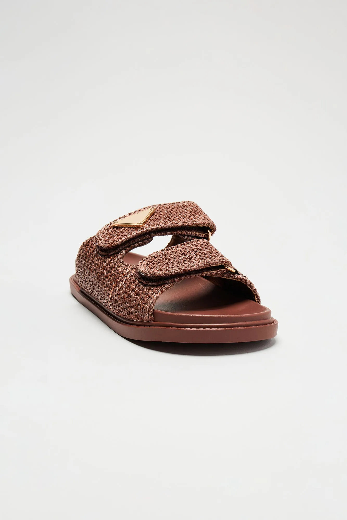 Weekend Moves Slides - Chocolate sold by Fashion Nova product image thumbnail 2