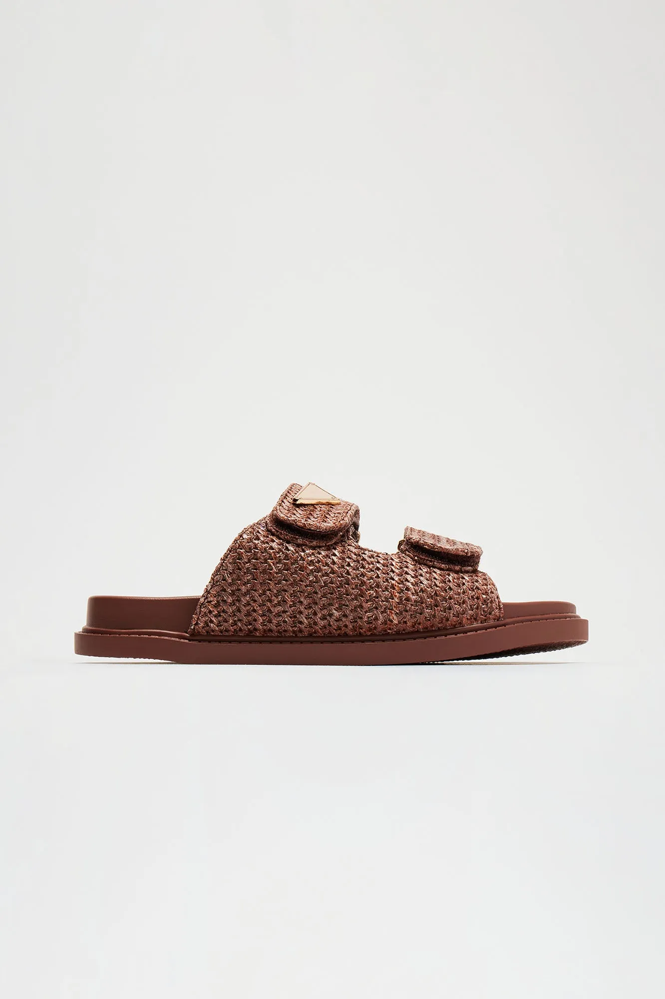 Weekend Moves Slides - Chocolate sold by Fashion Nova product image thumbnail 4