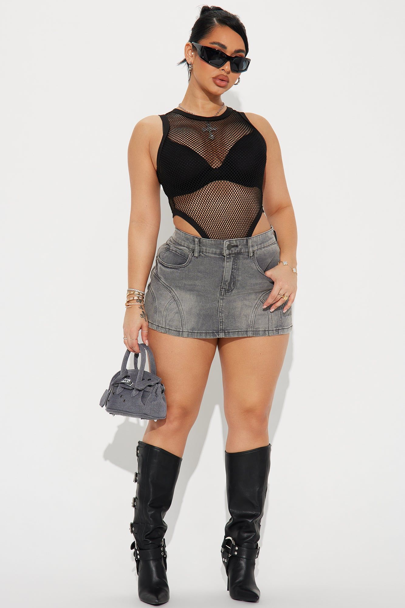 I Do It Better High Cut Bodysuit - Black sold by Fashion Nova product image thumbnail 2