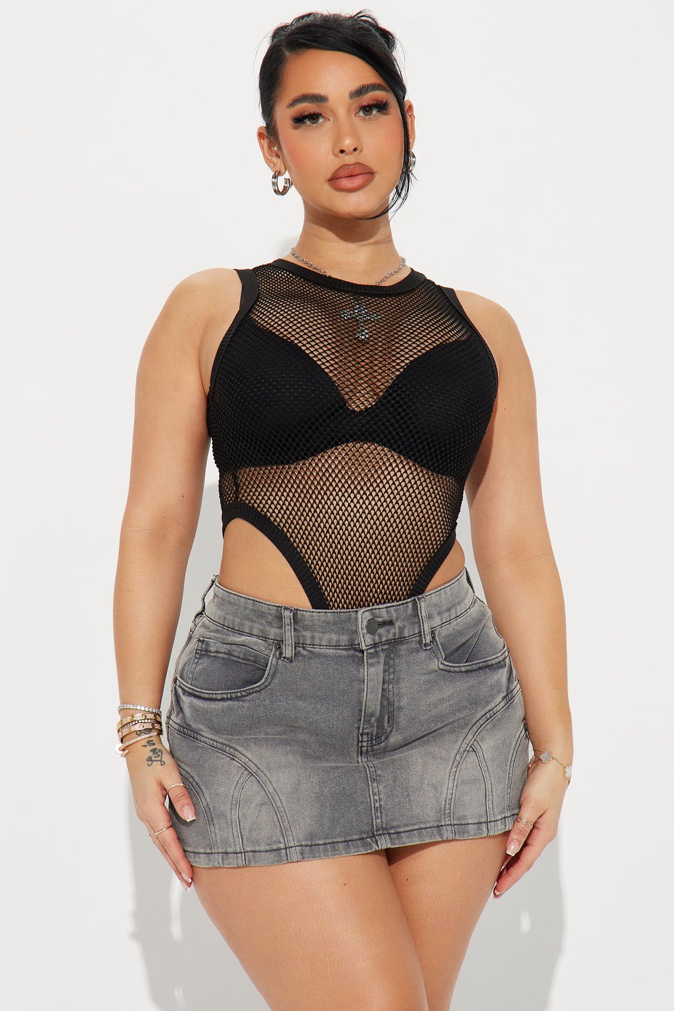 I Do It Better High Cut Bodysuit - Black sold by Fashion Nova product image thumbnail 3