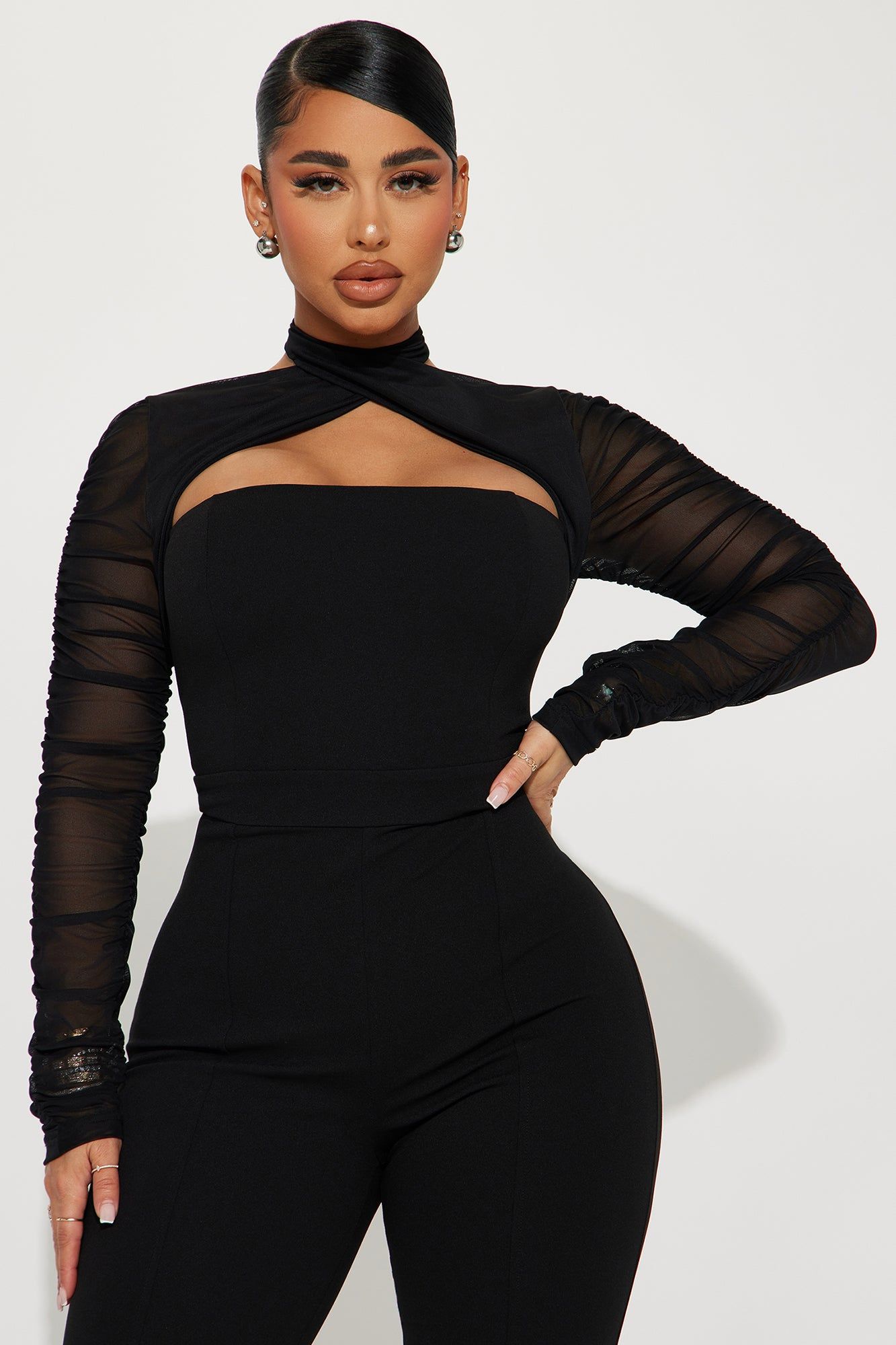 Do It For You Jumpsuit - Black sold by Fashion Nova product image thumbnail 2