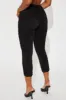 Take What's Yours Ruched Capri Legging - Black sold by Fashion Nova