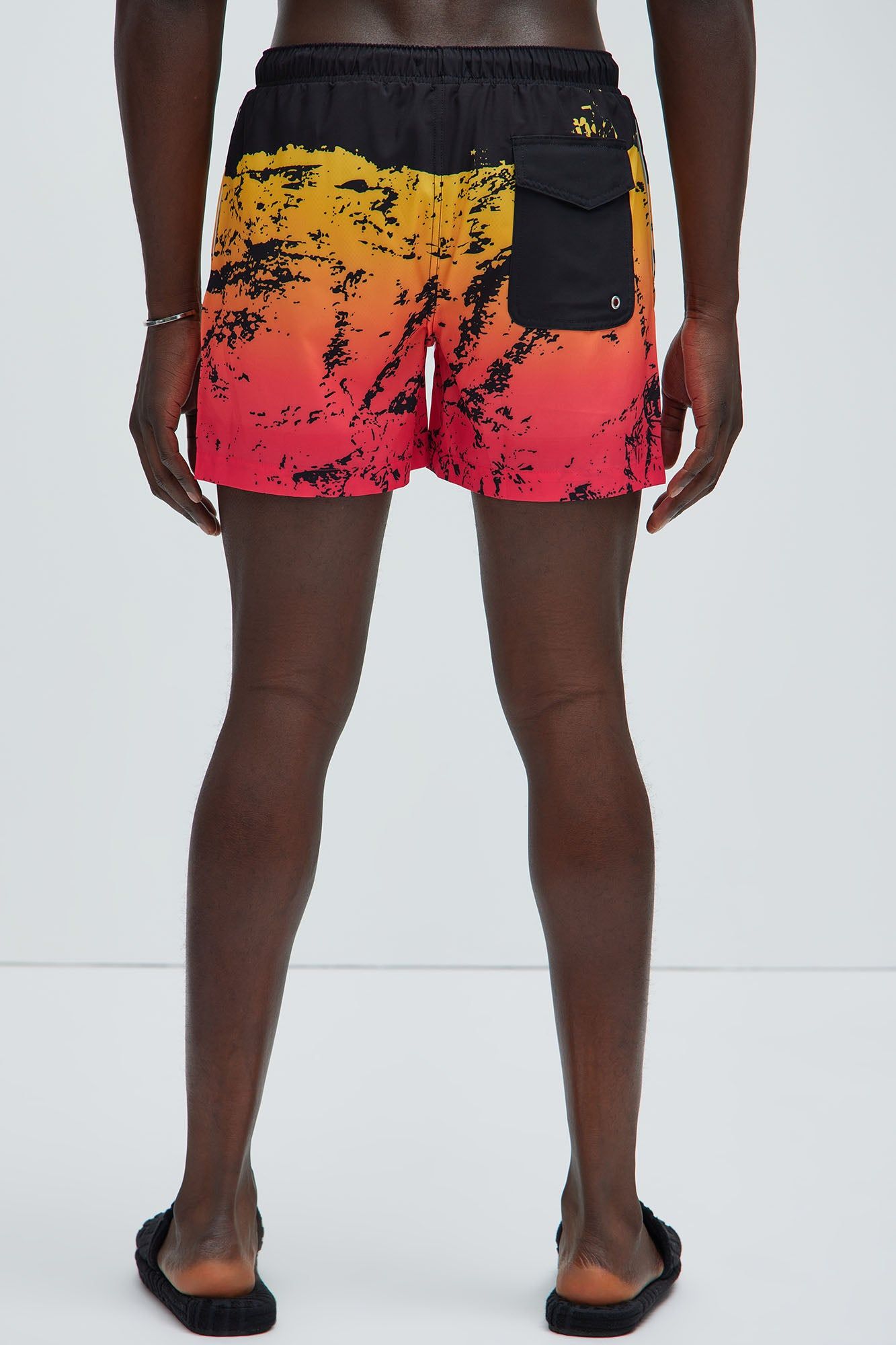 Hollywood Hills Swim Trunks - Multi Color sold by Fashion Nova product image thumbnail 4