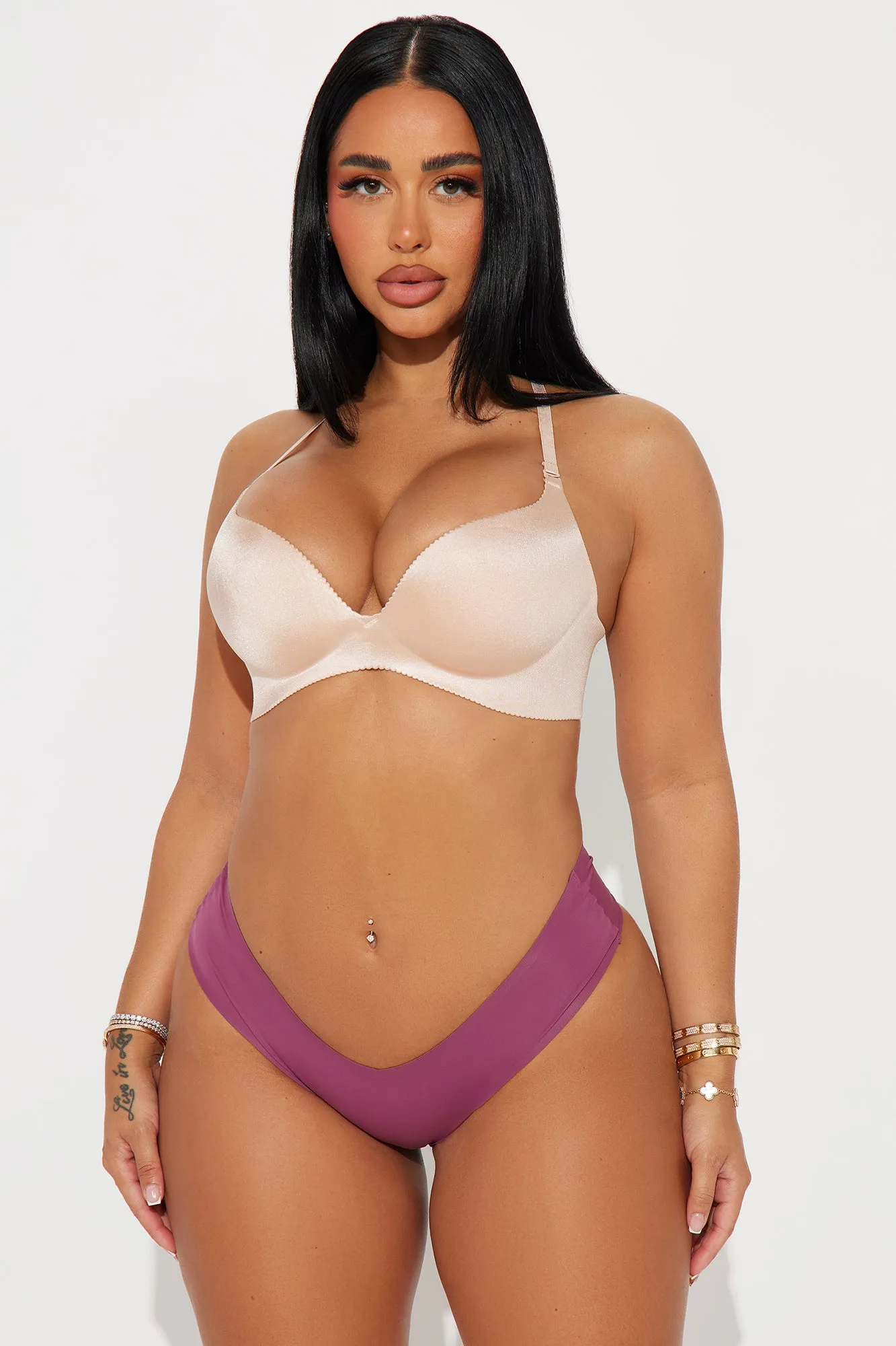 Crush On You V Front Hipster Panty - Plum sold by Fashion Nova product image thumbnail 2