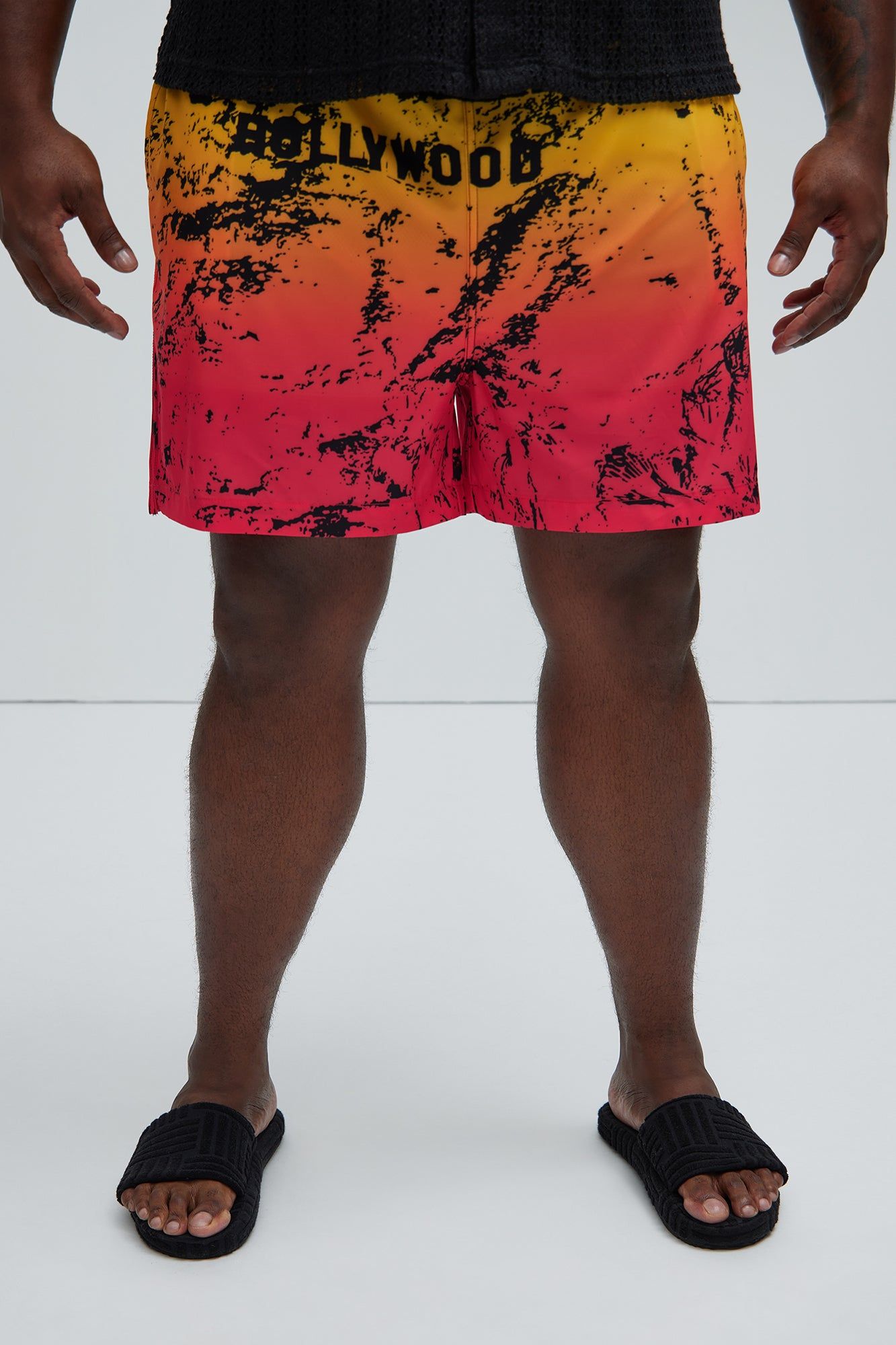 Hollywood Hills Swim Trunks - Multi Color sold by Fashion Nova product image thumbnail 5