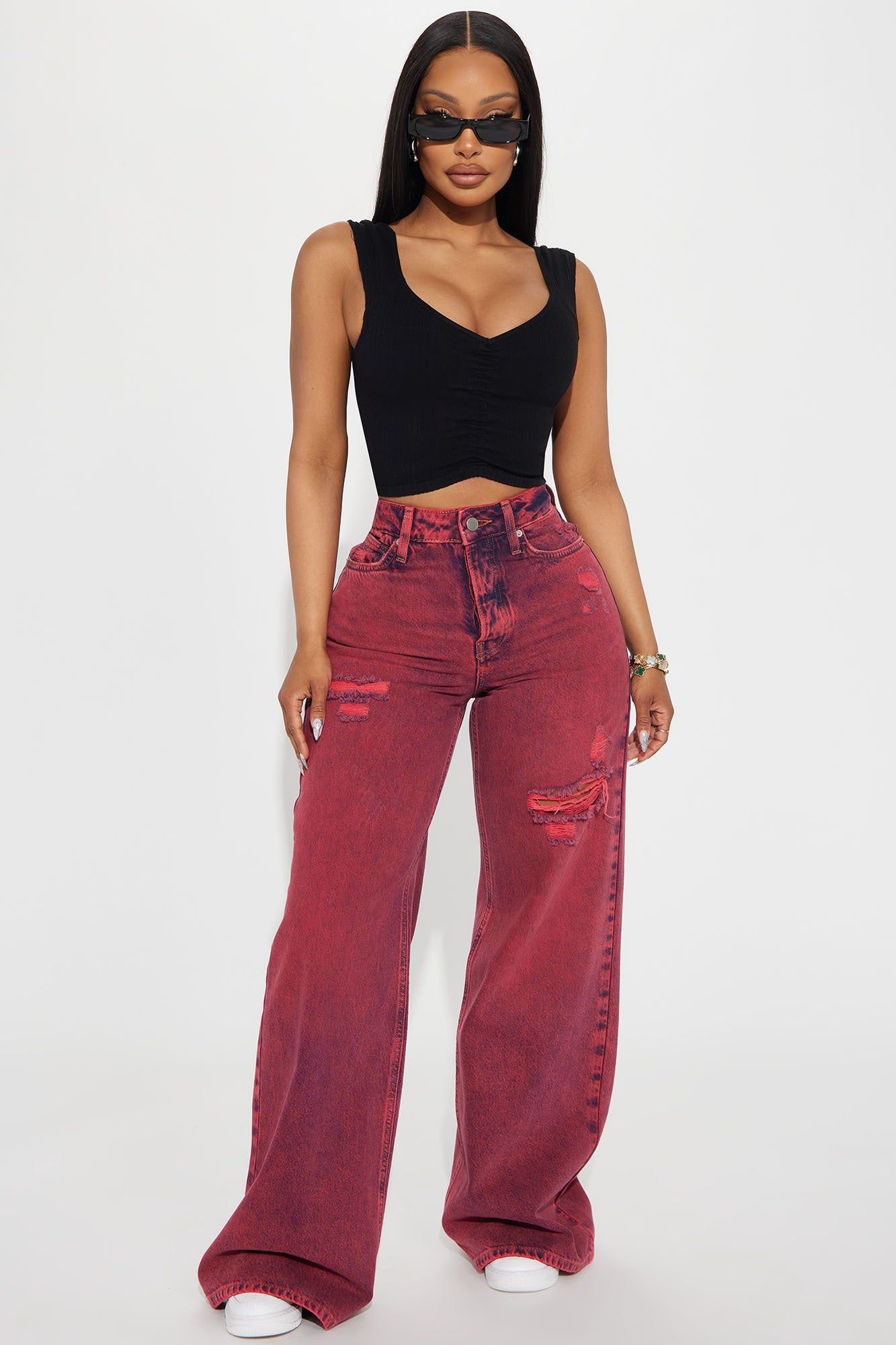 Whitney Seamless Top - Black sold by Fashion Nova product image thumbnail 2