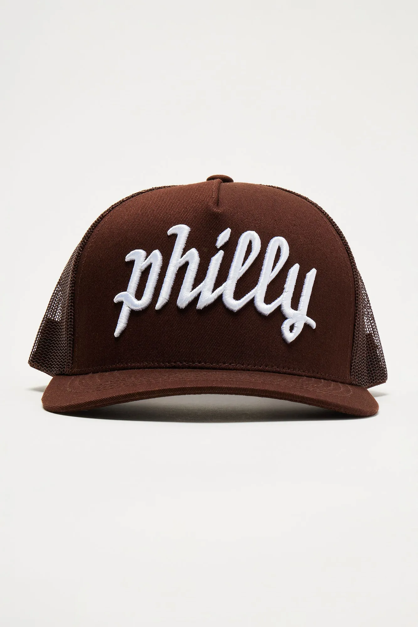 Philadelphia Twill Trucker Hat - Dark Brown sold by Fashion Nova product image thumbnail 2