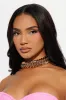 Mob Wife Necklace - Gold sold by Fashion Nova