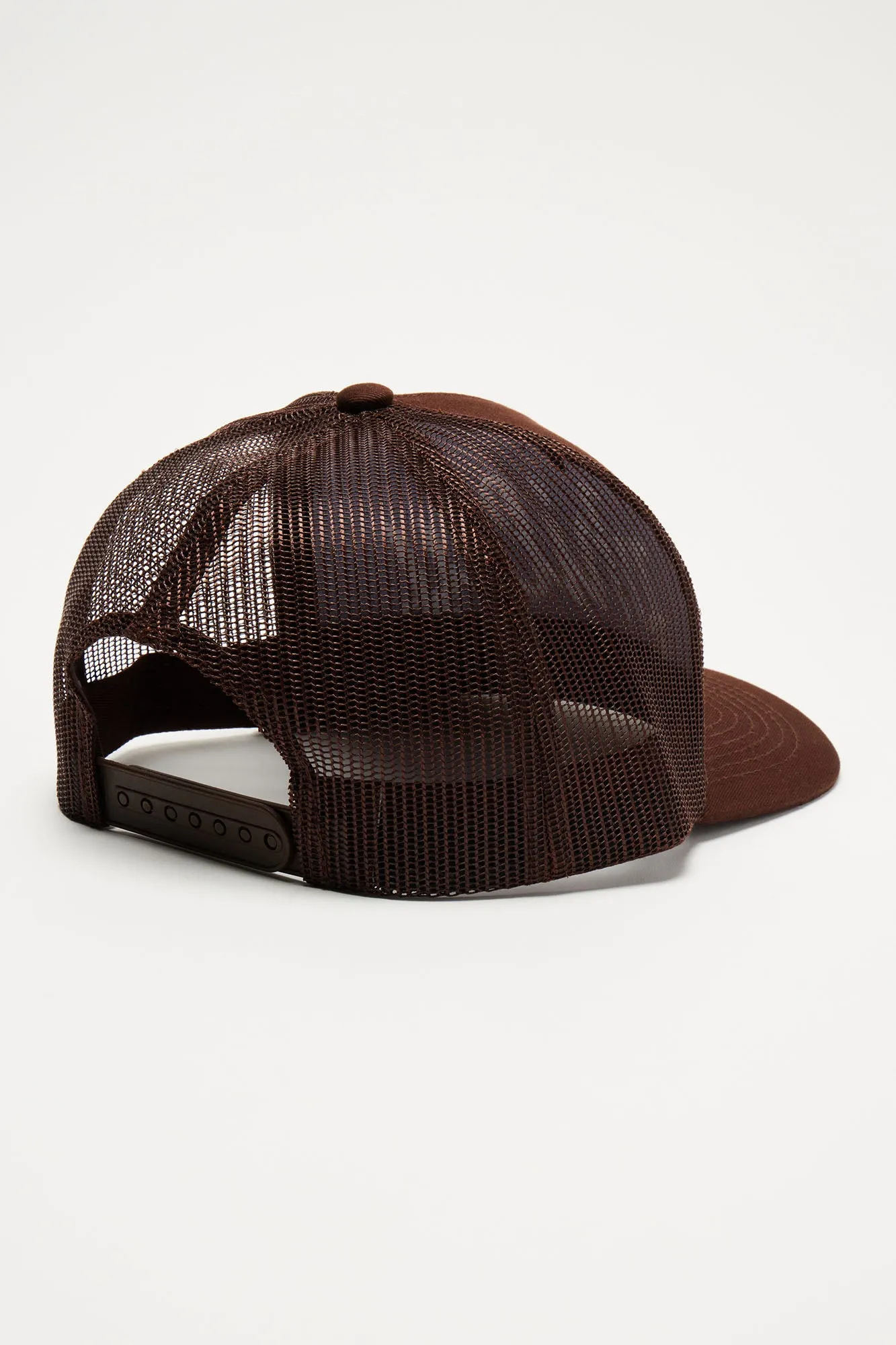 Philadelphia Twill Trucker Hat - Dark Brown sold by Fashion Nova product image thumbnail 3
