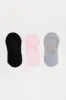 Off To Barre Class 3 Piece Socks - Multi Color sold by Fashion Nova