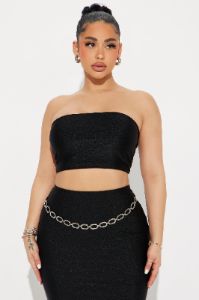My Favorite Maxi Skirt Set - Black sold by Fashion Nova