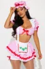 Berry Babe Cutie 3 Piece Costume Set - Pink sold by Fashion Nova