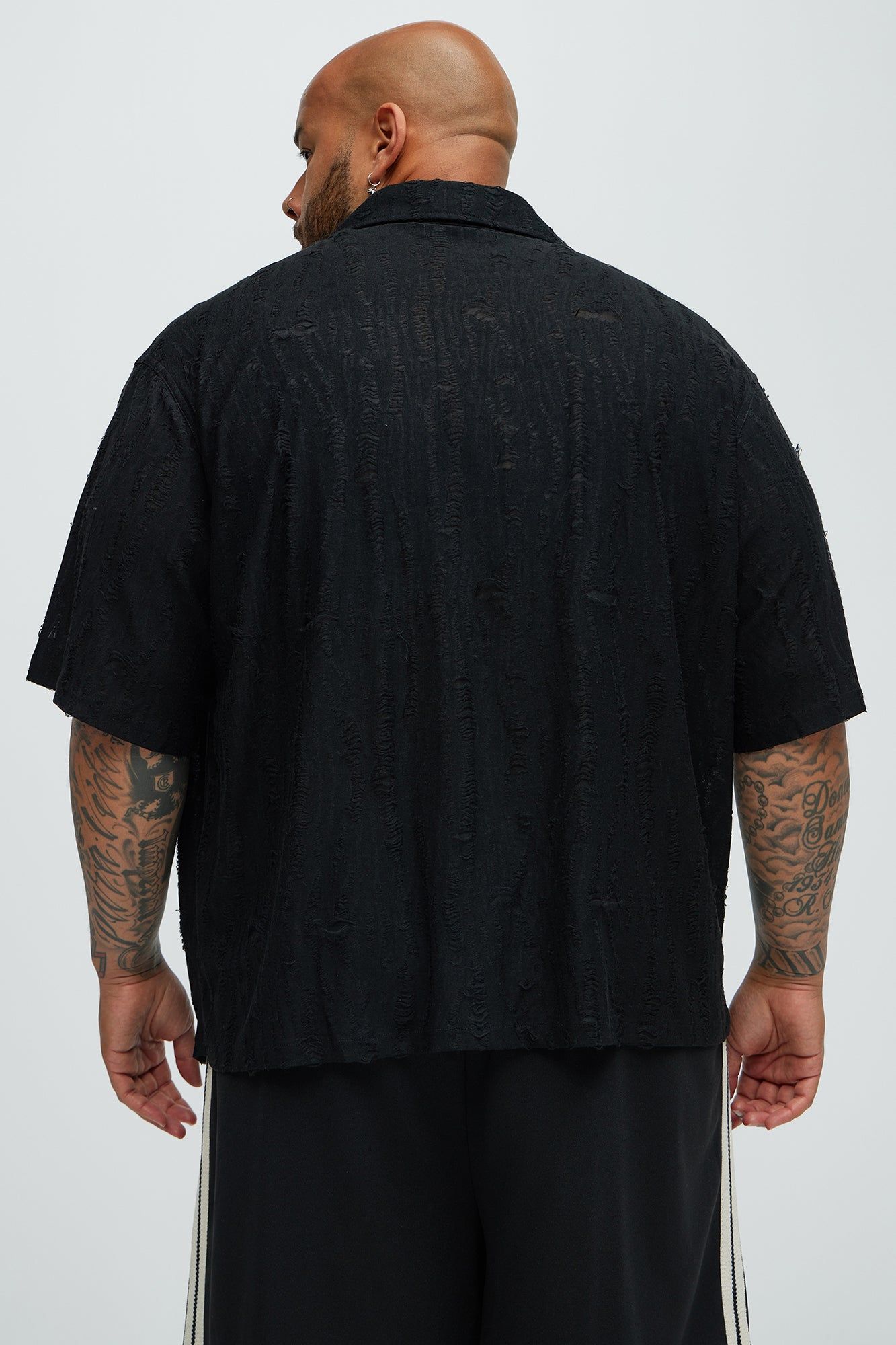 Lynx Textured Shirt - Black sold by Fashion Nova product image thumbnail 5
