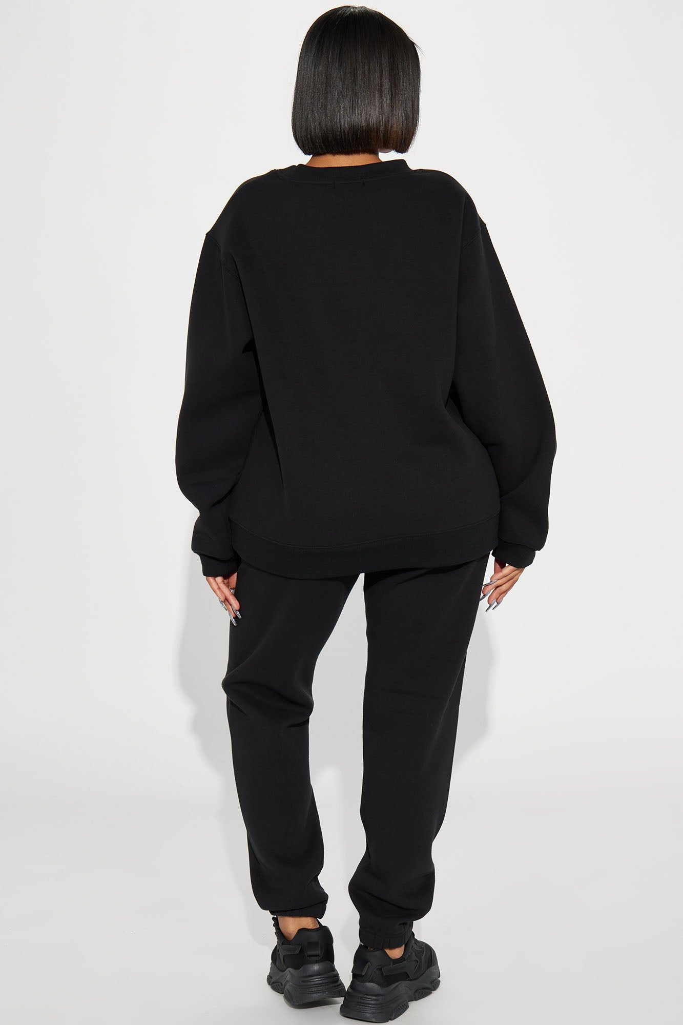 C’est La Vie Sweatpant Set - Black sold by Fashion Nova product image thumbnail 4