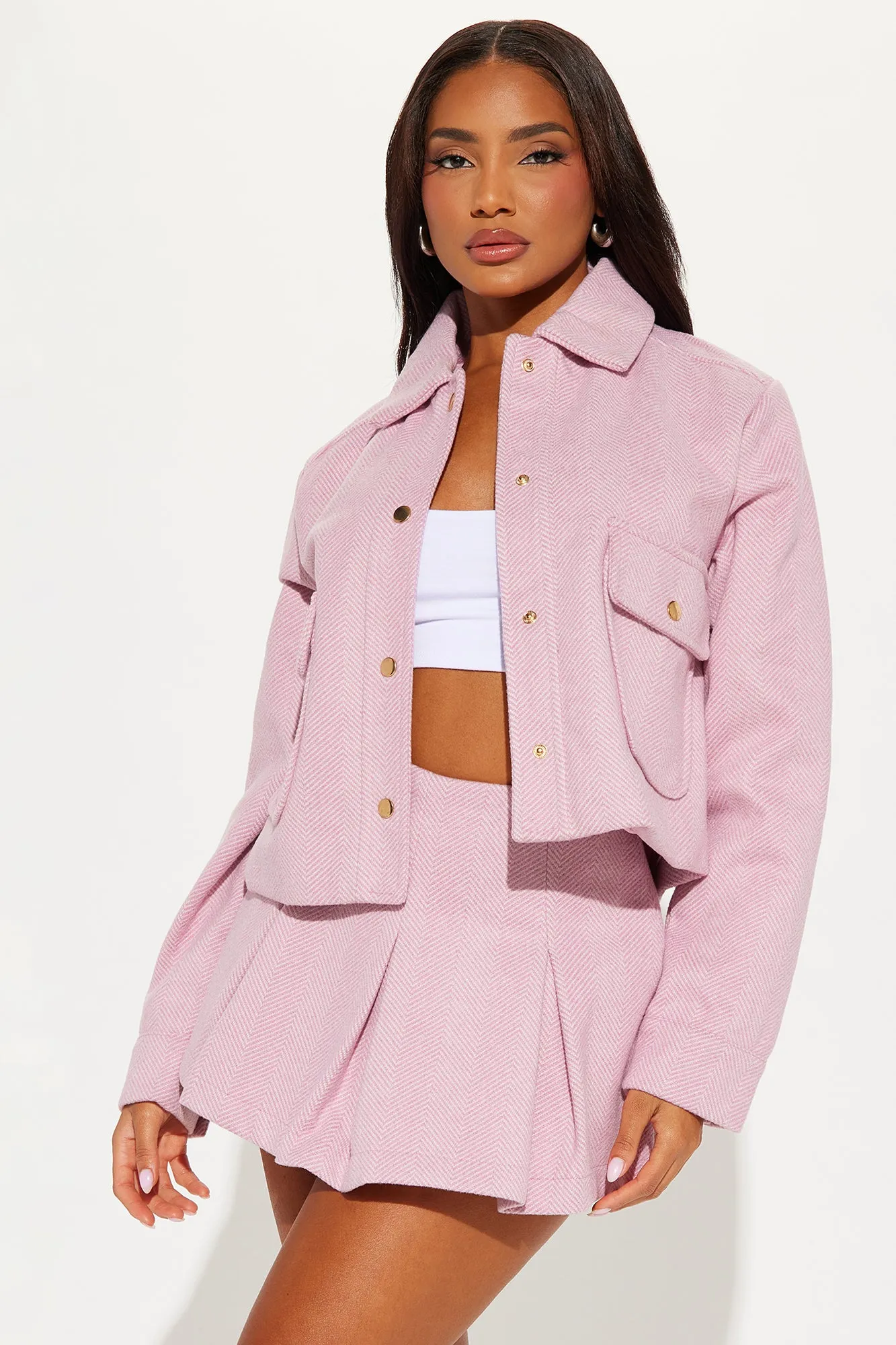 Phoebe Skort Set - Pink sold by Fashion Nova