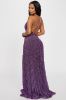 Nadia Metallic Gown - Purple sold by Fashion Nova