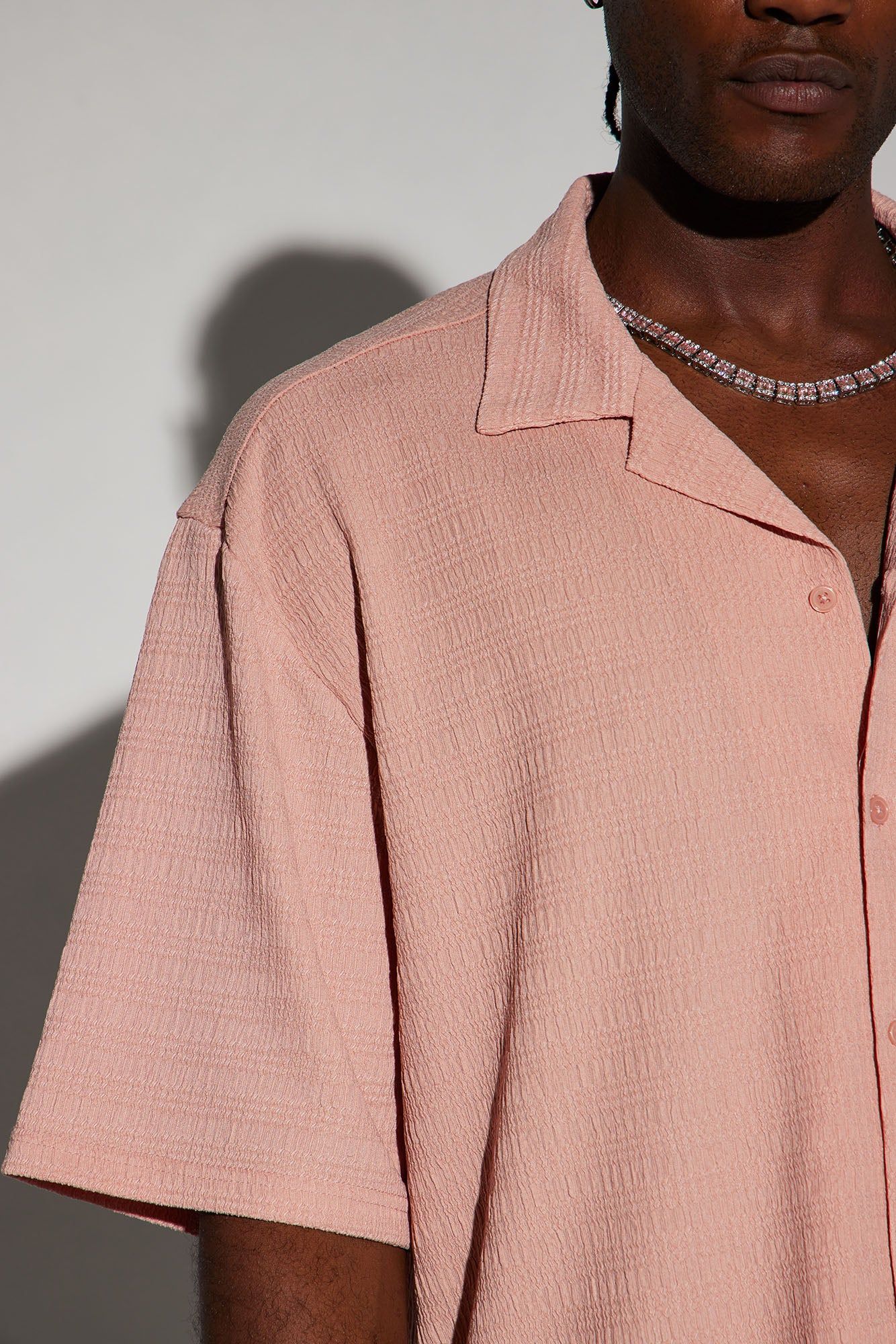 Boca Button Up Shirt - Mauve sold by Fashion Nova product image thumbnail 3