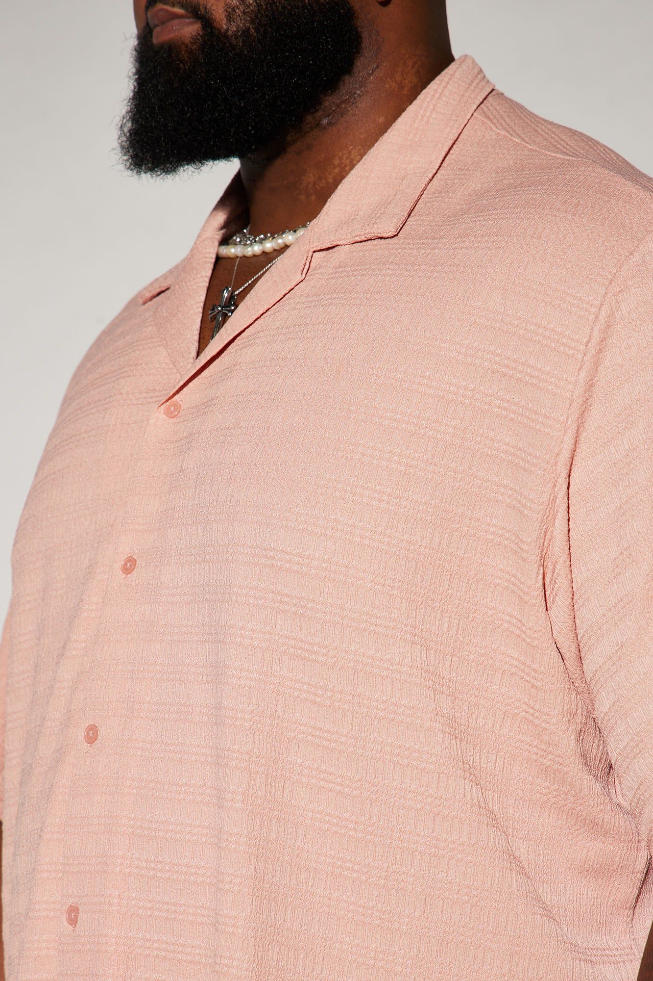 Boca Button Up Shirt - Mauve sold by Fashion Nova product image thumbnail 7