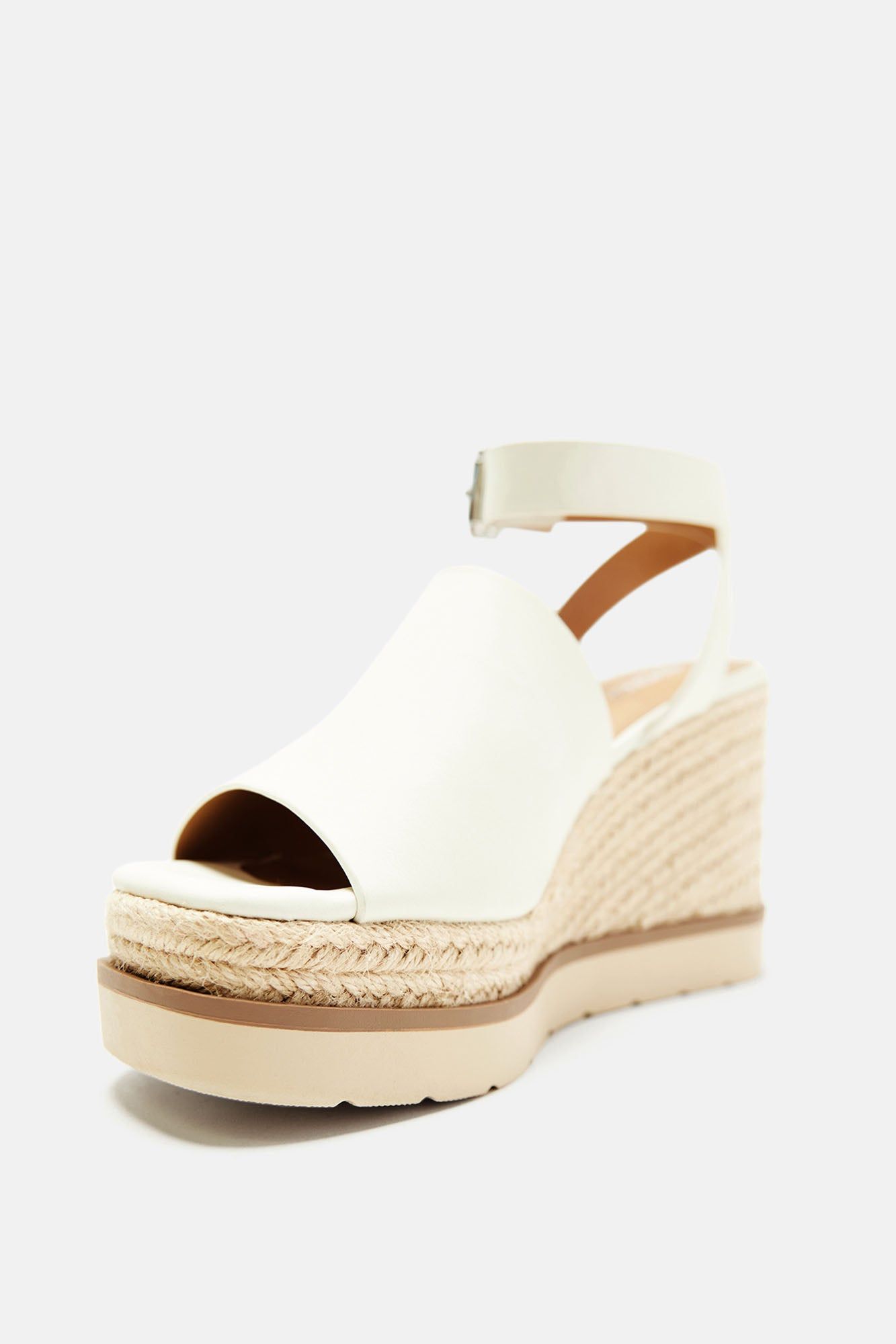 Just Being Me Wedges - Off White sold by Fashion Nova product image thumbnail 5