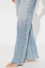 Big Plans Studded Straight Leg Jeans - Medium Wash sold by Fashion Nova