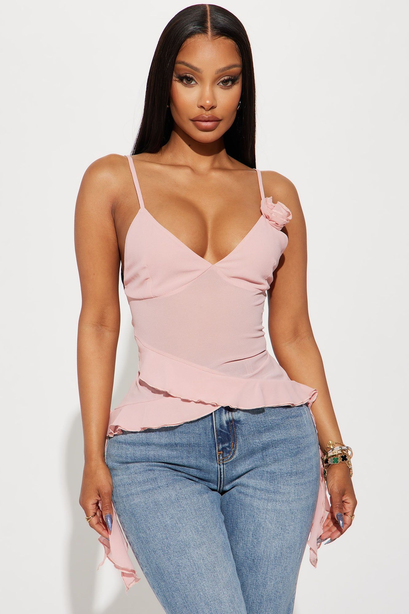 Vanessa Cami Top - Blush sold by Fashion Nova