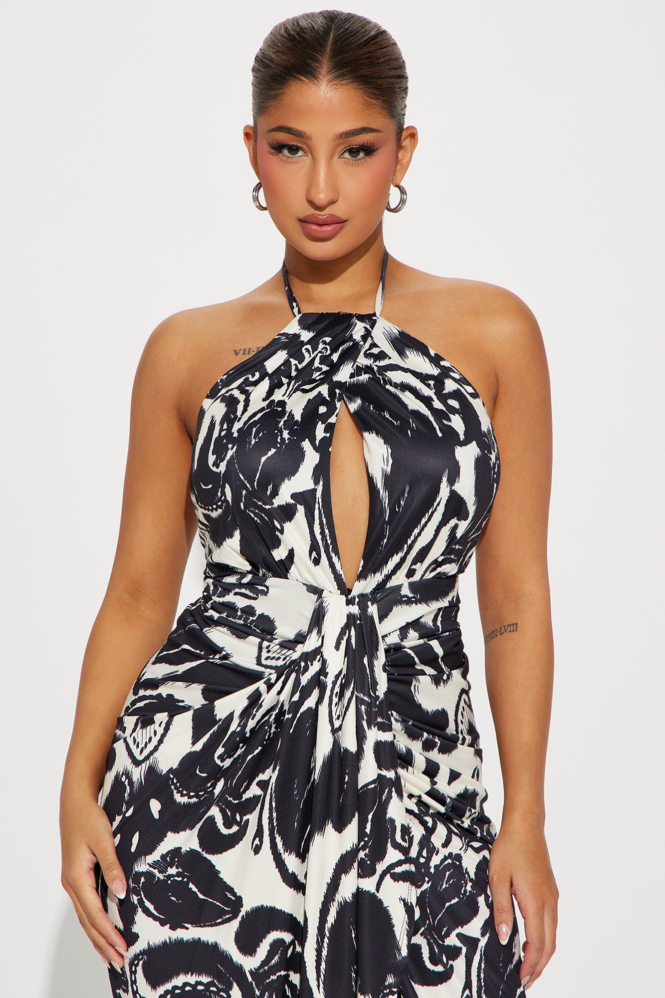 Tropical Energy Midi Dress - Black/combo sold by Fashion Nova product image thumbnail 2