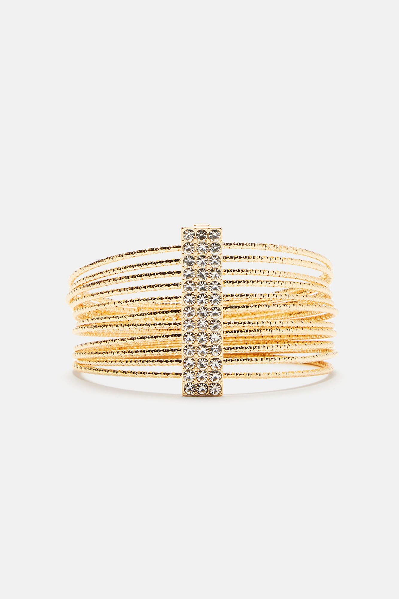 Rich Gal Bangle Bracelet - Gold sold by Fashion Nova product image thumbnail 3