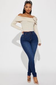 Rosa Off Shoulder Top - Cream sold by Fashion Nova
