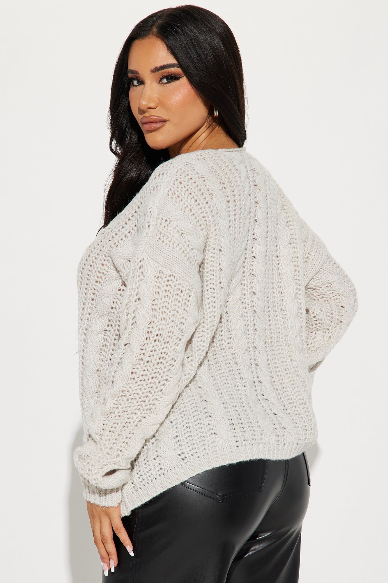 Astoria Sweater - Grey sold by Fashion Nova product image thumbnail 3