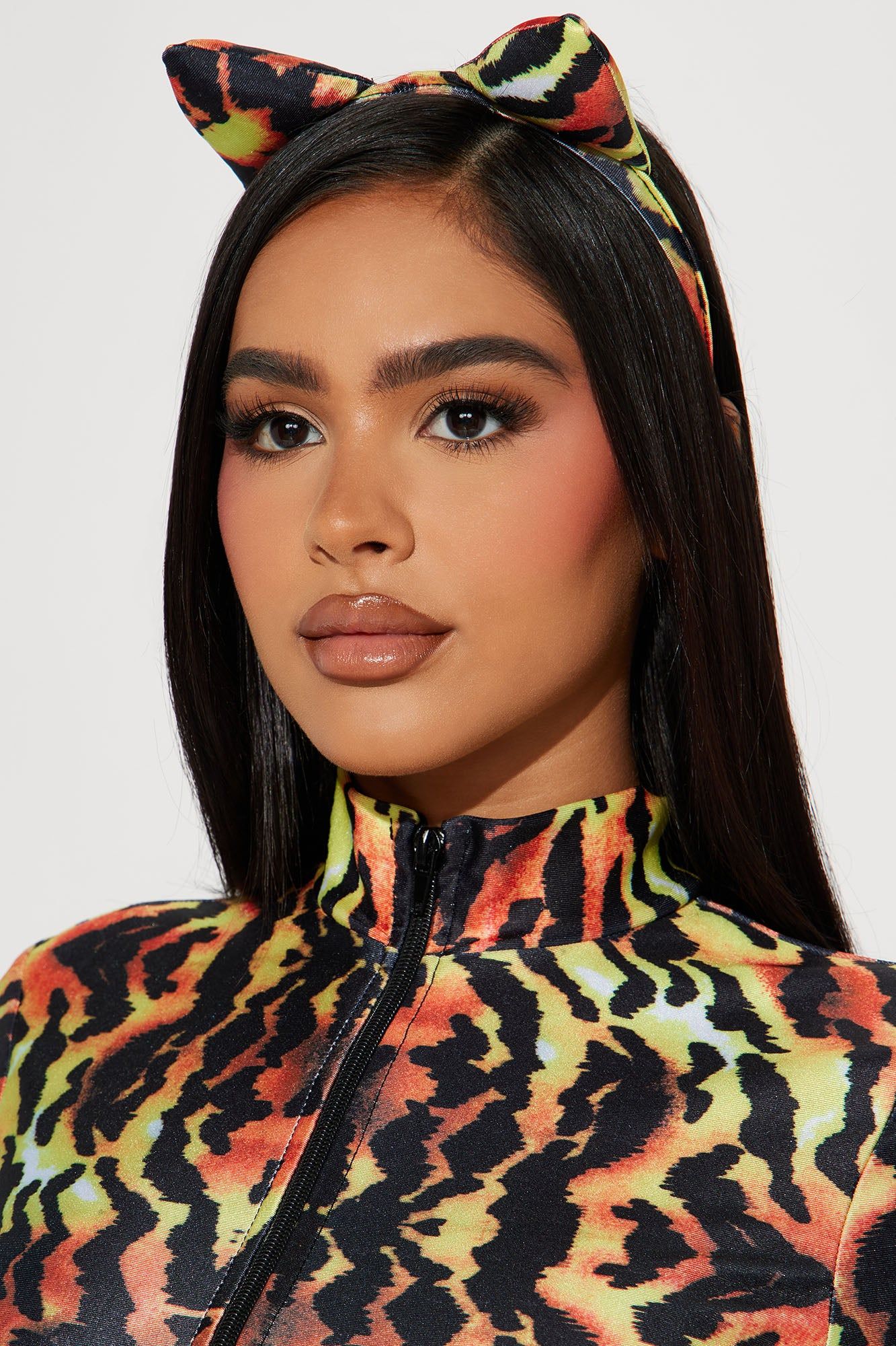 Wild Thing Tiger 2 Piece Costume Set - Brown/combo sold by Fashion Nova product image thumbnail 3