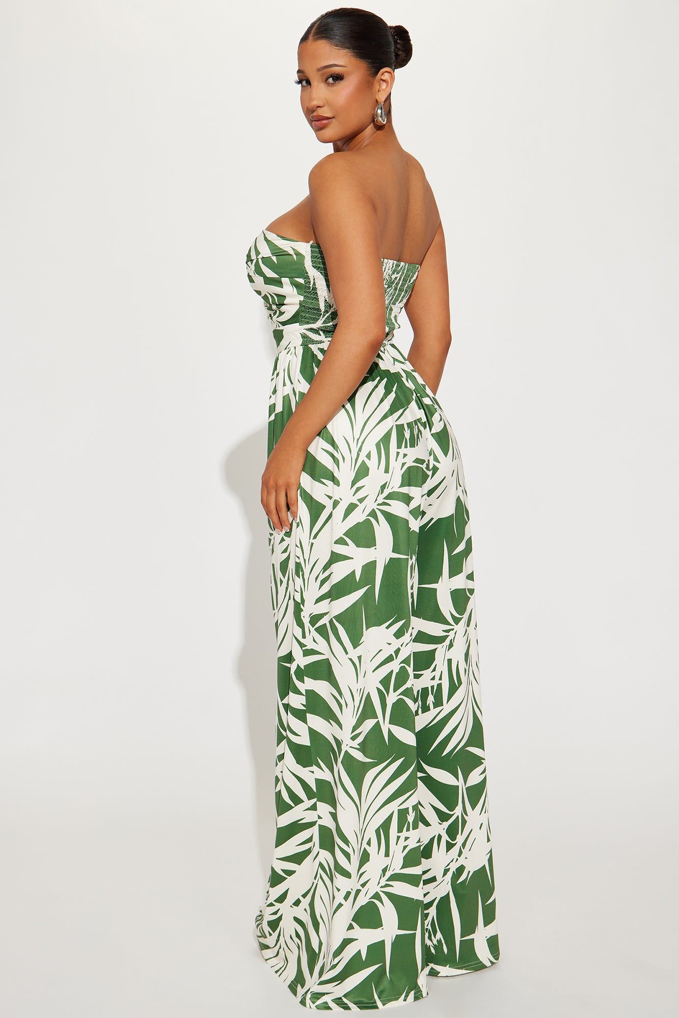 Weekend Resort Jumpsuit - Olive/combo sold by Fashion Nova product image thumbnail 3