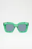 Earthy Erika Sunglasses - Green sold by Fashion Nova