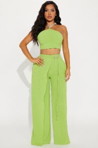 Vivian Pant Set - Green sold by Fashion Nova