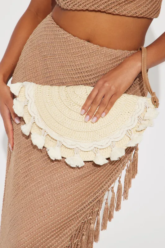 La Cabana Clutch - Beige sold by Fashion Nova