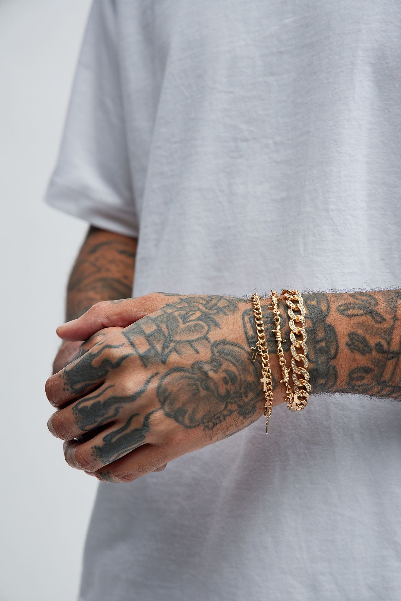 Massimo Bracelet Set - Gold sold by Fashion Nova product image thumbnail 2
