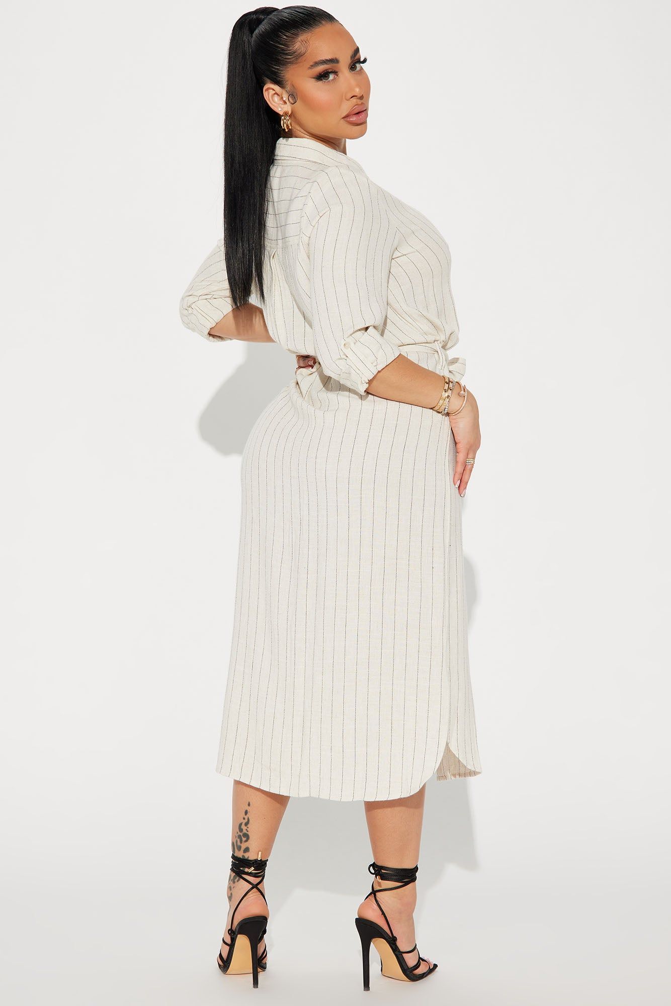 Easy Breezy Midi Dress - Beige sold by Fashion Nova product image thumbnail 3