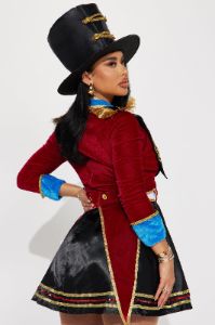Sassy Ring Leader 2 Piece Costume Set - Black/Red sold by Fashion Nova