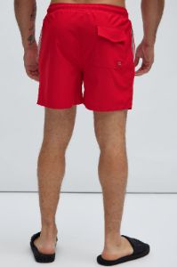 Live And Die In LA Swim Trunks - Red sold by Fashion Nova