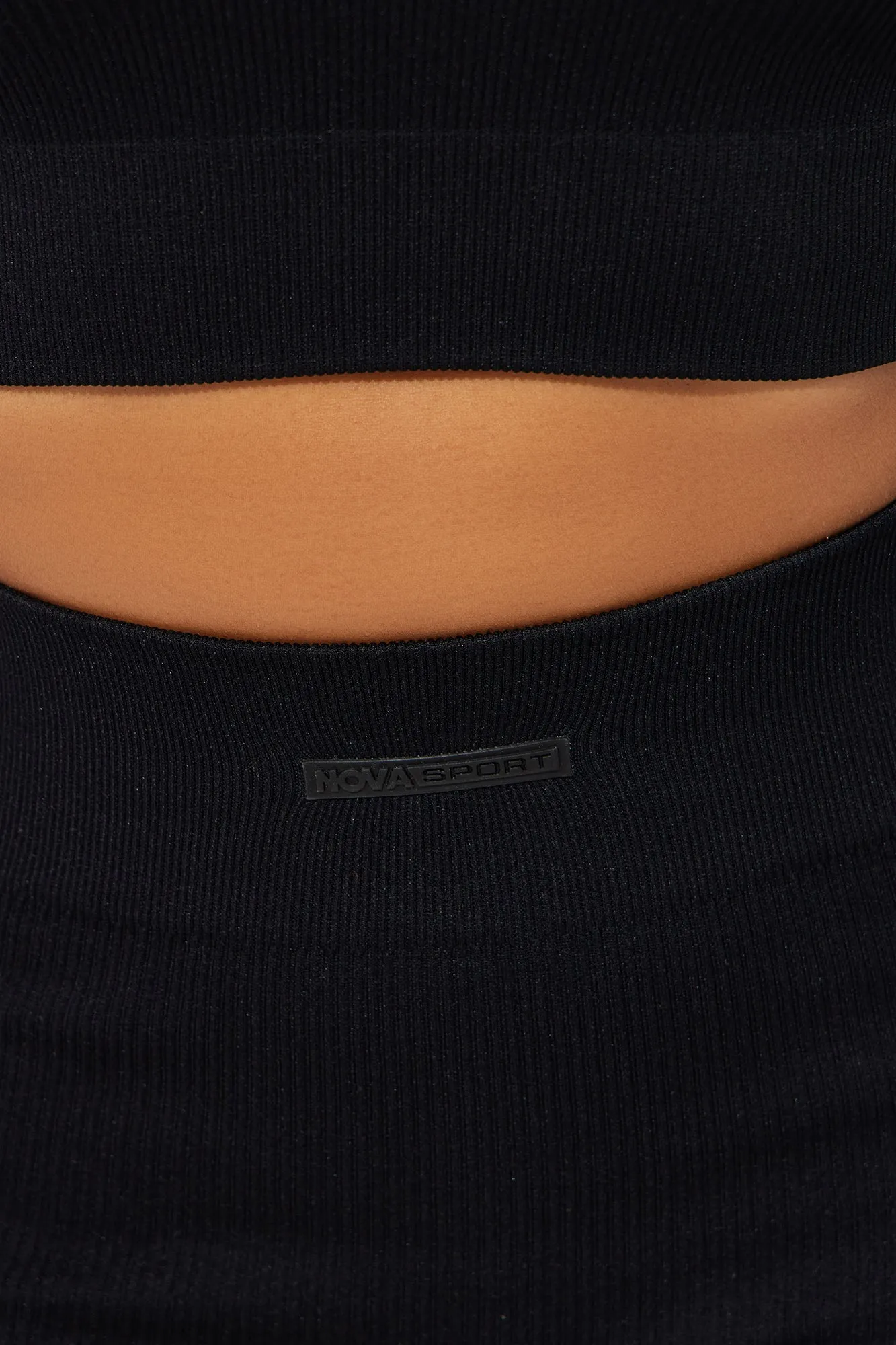 Ocean Run Effortless Seamless Active Set - Black sold by Fashion Nova product image thumbnail 3